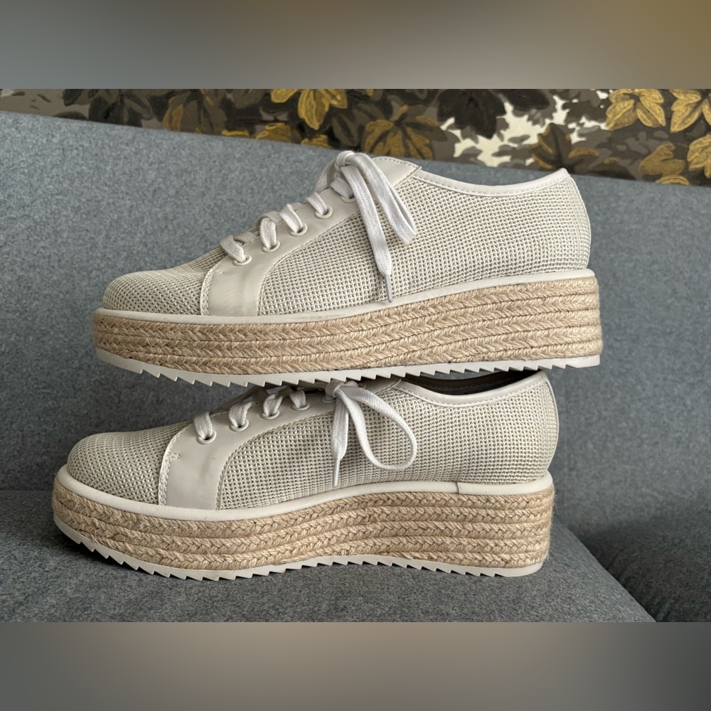 Size 9 Dolce Vita Tannah Espadrille Wedge Sneakers